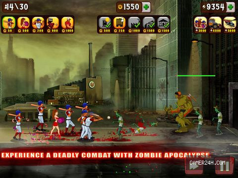 Baseball Vs Zombies Screenshot 2
