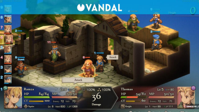 Final Fantasy Tactics Adds New Languages, Yet Drops Spanish Again