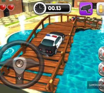 Action Police Car Parking Simulator 3D – Real Test Driving Game