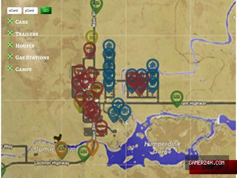 Battle Royale Map, Crafting for H1Z1 Screenshot 2