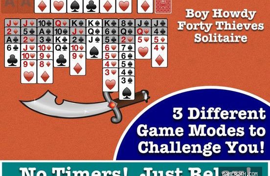Forty Thieves Solitaire – Catch the 40 Bandits!