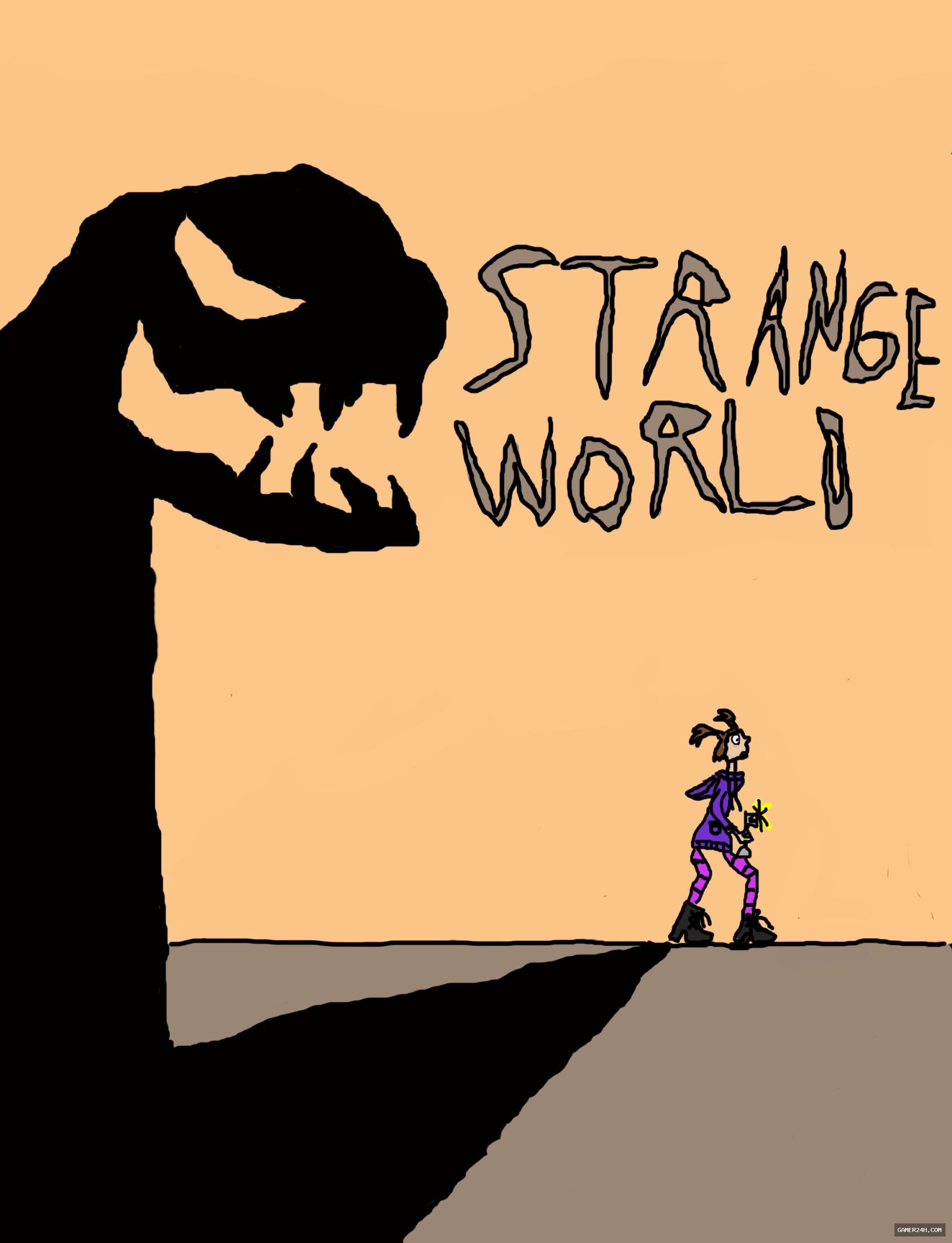 Strange world (itch) Official Cover