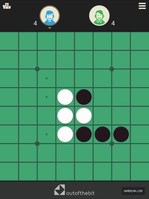Reversi Turn the pieces & win Screenshot 2