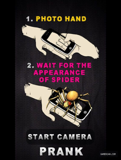Spider 2 Hand Funny Joke