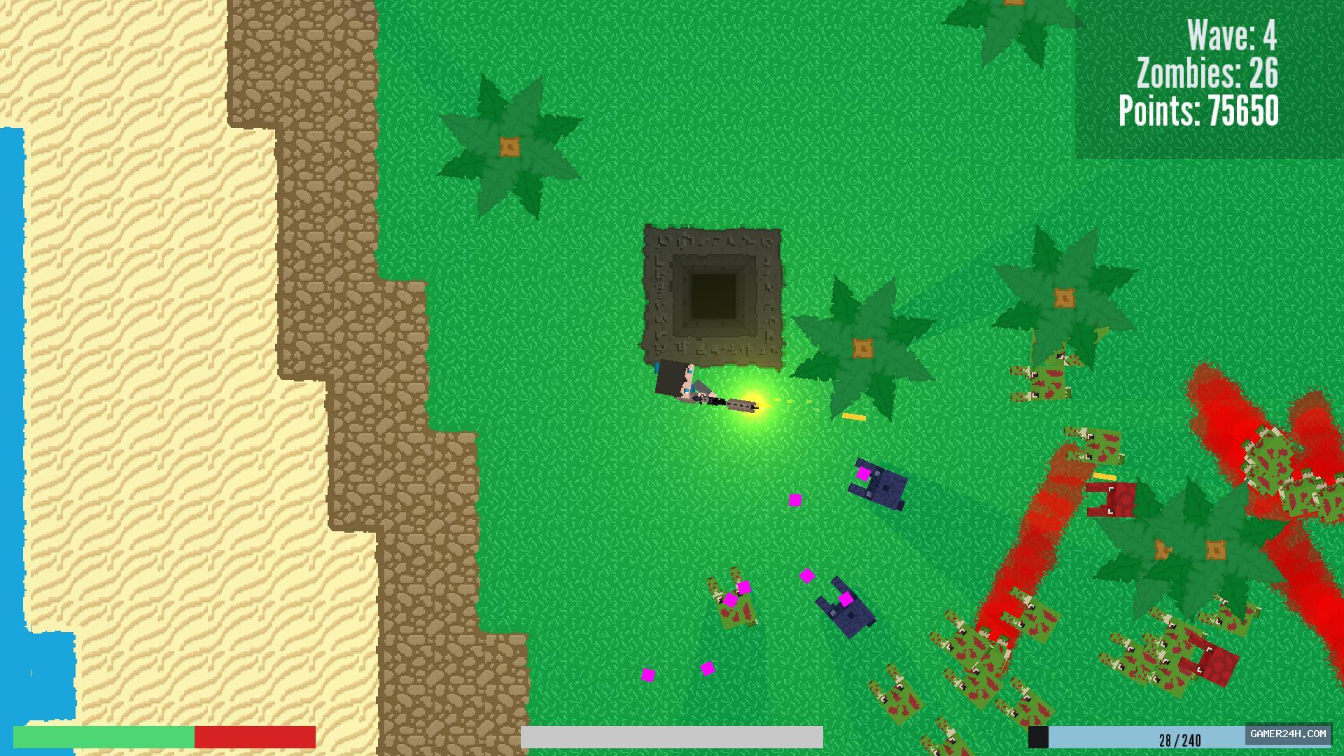 Survive: A Top-down Zombie Defense Game Official Cover