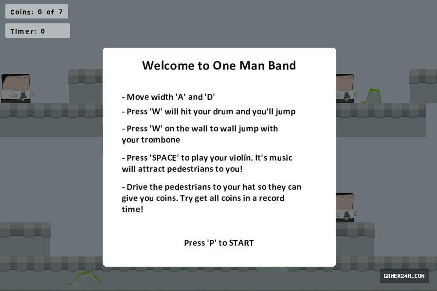 One Man Band Official Cover