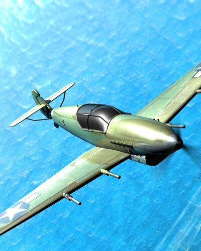 Air Strike HD – Classic 3D Sky Combat Flight Simulator, Warplanes of World War II