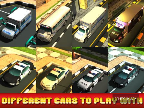 Action Police Car Parking Simulator 3D – Real Test Driving Game Screenshot 2