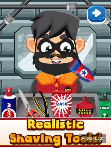 Superhero Shave Salon Adventure – Free Comic Games For Kids Screenshot 3
