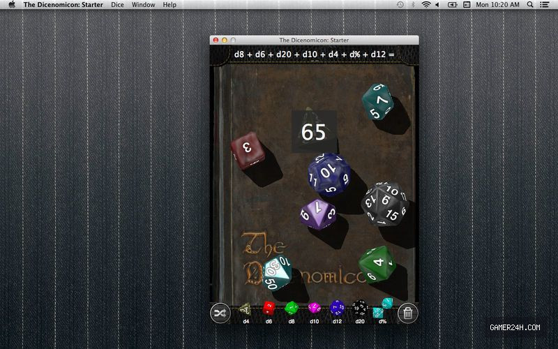 The Dicenomicon: Starter - Game Overview & History
