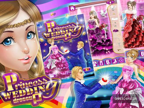 princess wedding dressup !!!! Screenshot 4