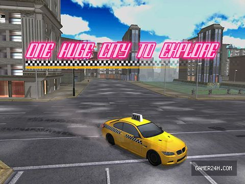 3D Taxi City Parking – Crazy Cab Traffic Driving Simulator Extreme: Free Car Racing Game Screenshot 4