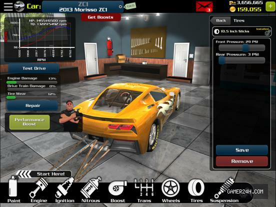 EV3 – Multiplayer Drag Racing Screenshot 2