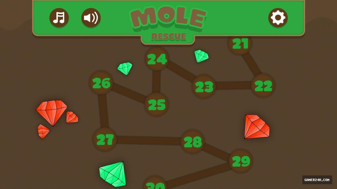 Mole Rescue - Gameplay Mechanics & Systems