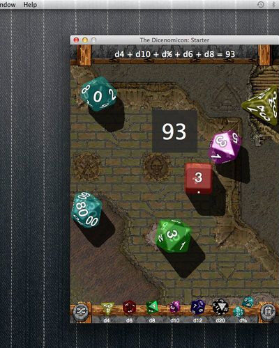 The Dicenomicon: Starter