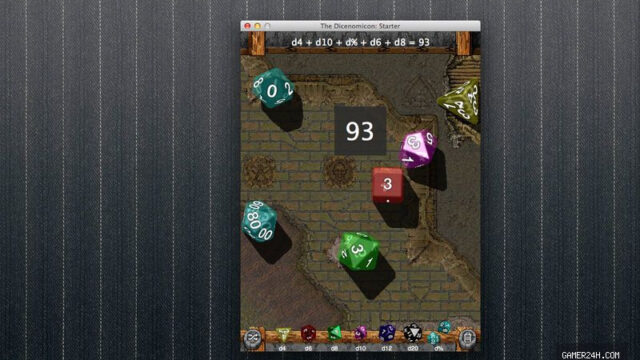 The Dicenomicon: Starter