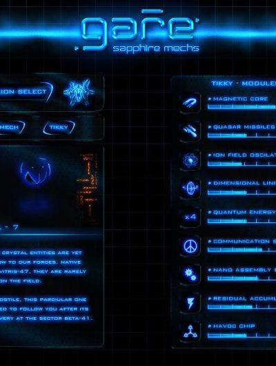 Gare Sapphire Mechs