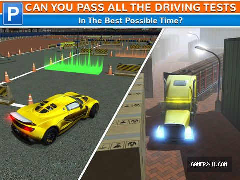 City Driving Test Car Parking Simulator – Real Weather Racing Sim Run Race Games Screenshot 3