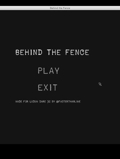 Behind the Fence
