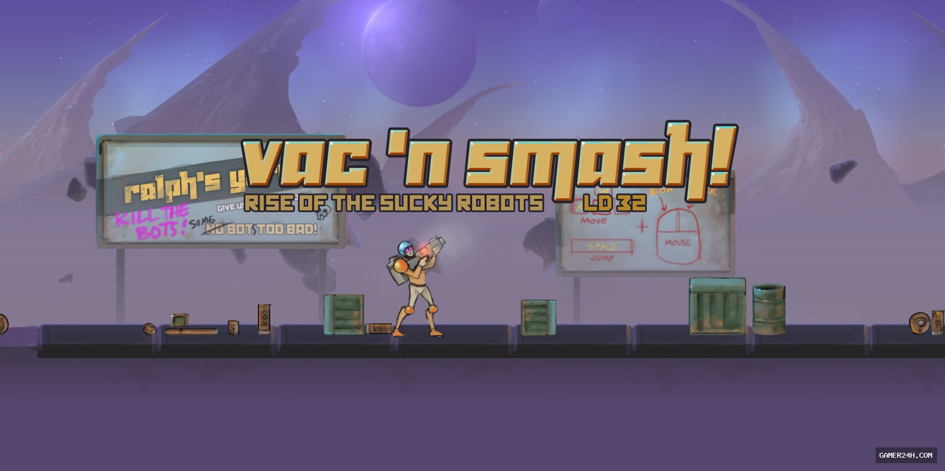 Official In-Game Capture: Vac ‘n Smash - World Atmosphere & Immersion