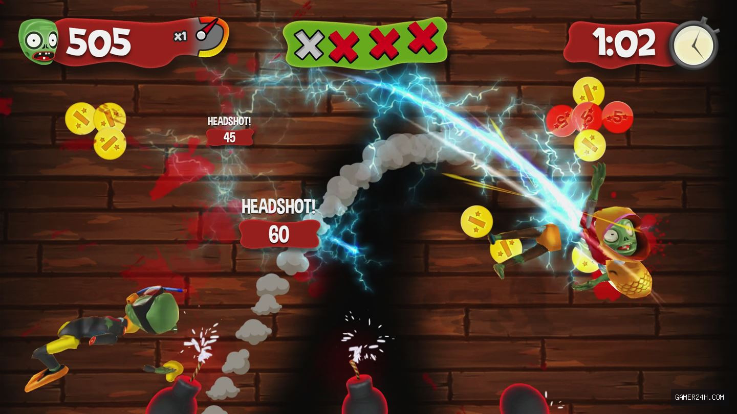 Slice Zombies for Kinect Screenshot 1
