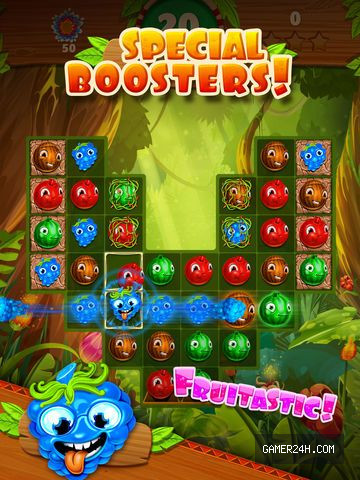 Jungle Jam – Juicy Fruit Match-3 Game Screenshot 3
