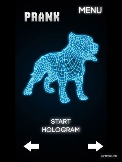 Hologram Dog 3D Simulator