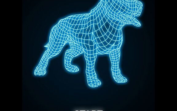 Hologram Dog 3D Simulator