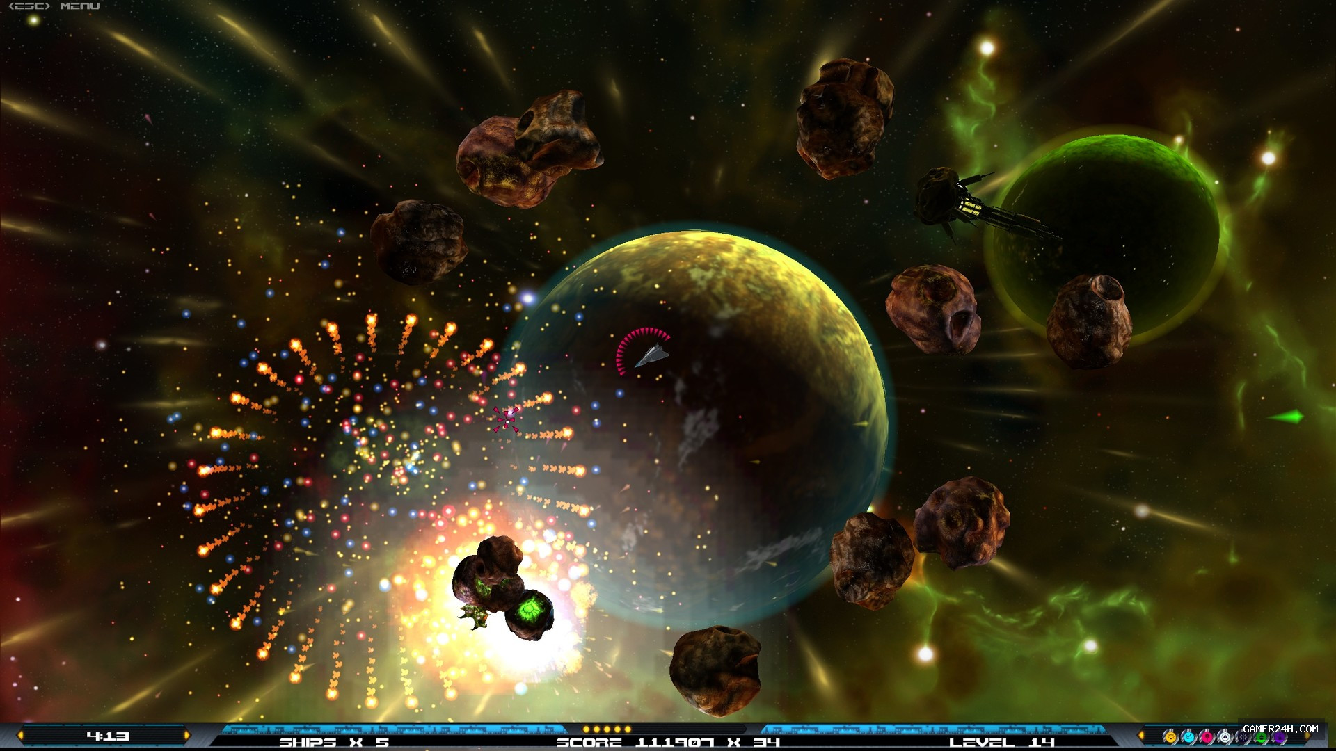 UfoPilot: Astro-Creeps Elite Screenshot 2