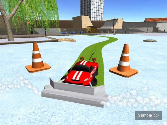 Hoverdroid 3D: RC hovercraft Screenshot 2