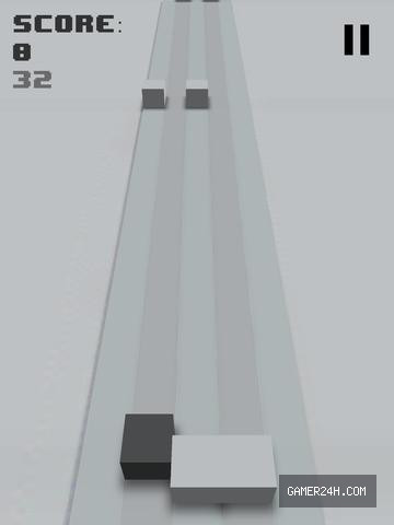 Grey Cube – Endless Barrier Runner Screenshot 3