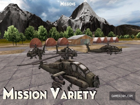 Boeing AH-64 Apache Longbow – Combat Gunship Helicopter Simulator of Infinite Tanks Hunter Screenshot 3