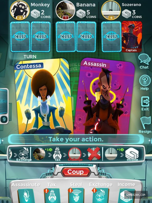Coup Screenshot 3