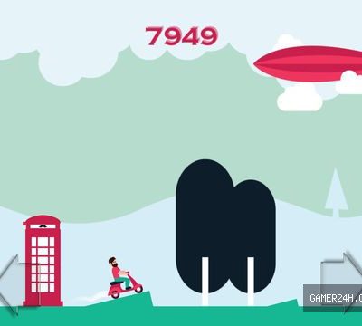 Scooter Rush – Uphill Climbing Bike Race