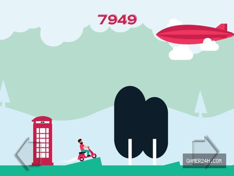 Scooter Rush – Uphill Climbing Bike Race Screenshot 5