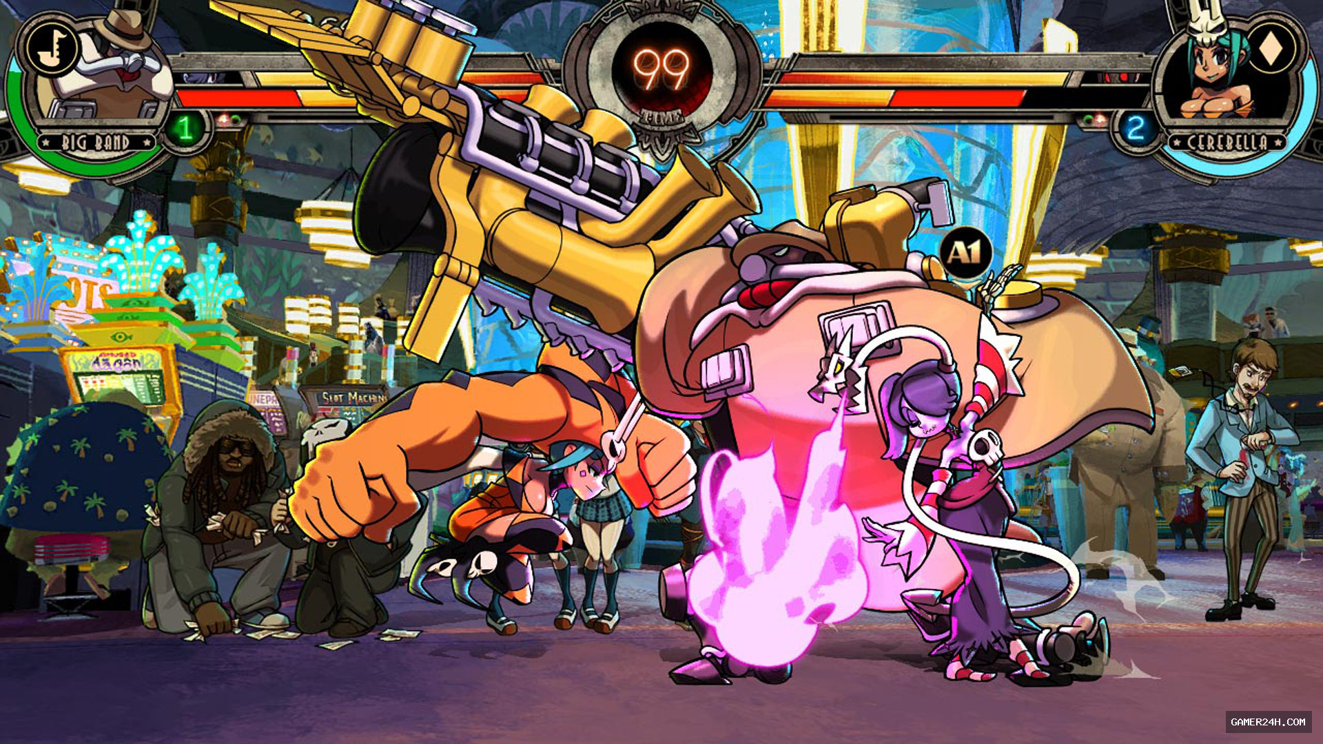 Skullgirls: Encore – Big Band Screenshot 2