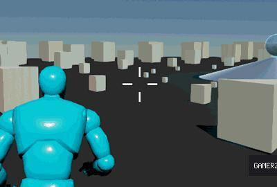 Non-Euclidean Shooter