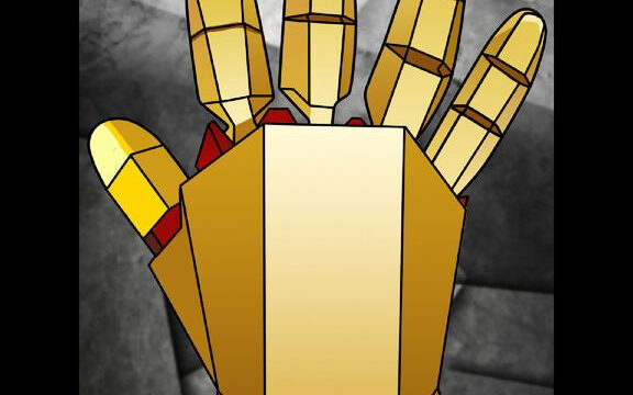 Iron Glove Laser Simulator