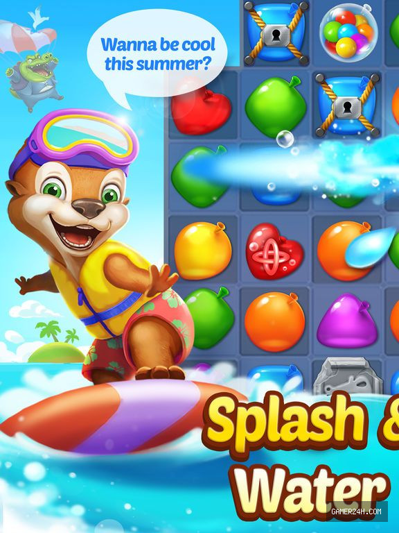 Water Splash – Cool Match 3 Screenshot 4
