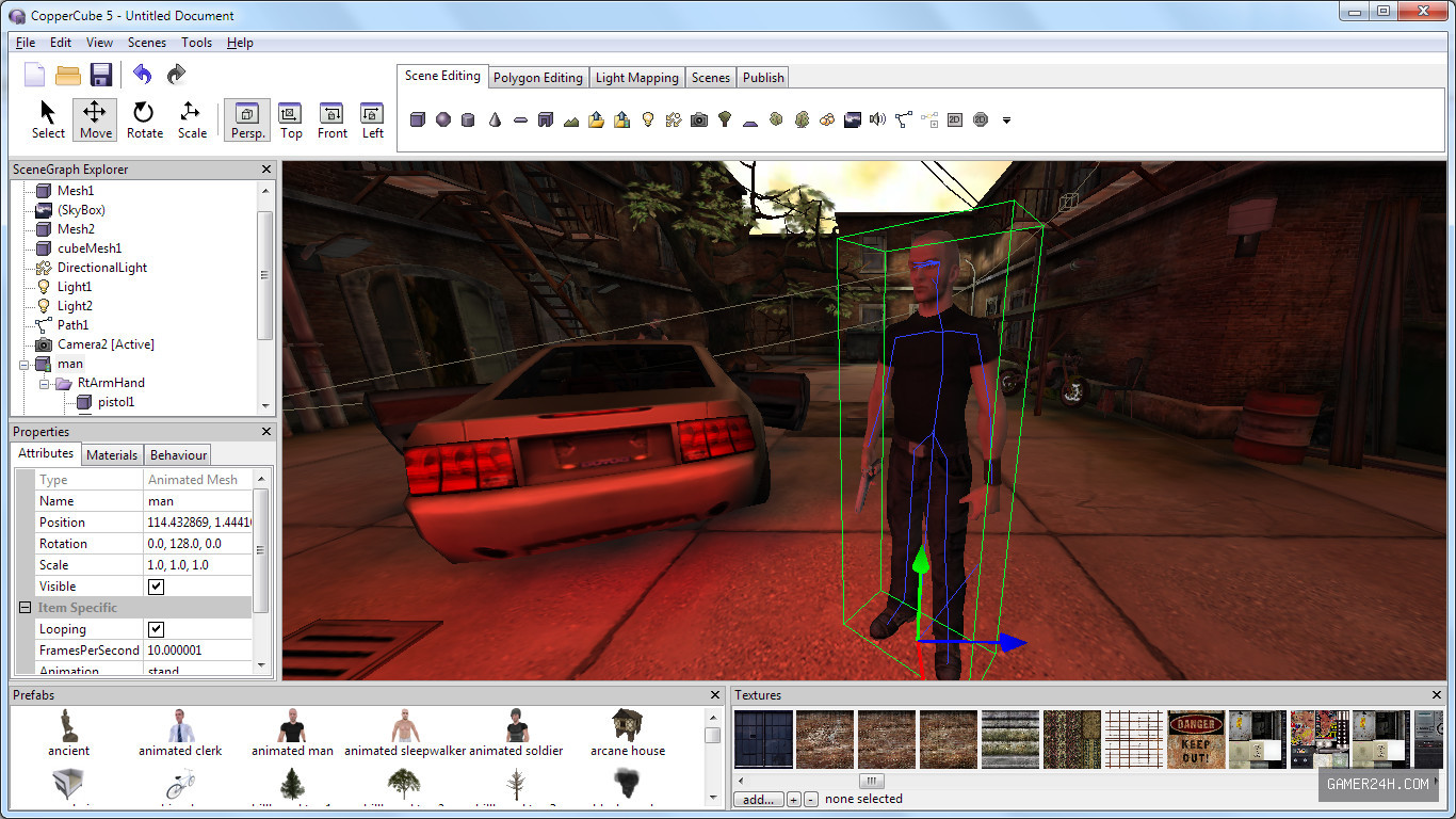 CopperCube 5 Game Engine Screenshot 6
