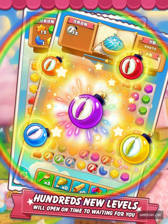Candy Smash-Cookie Mania Screenshot 2