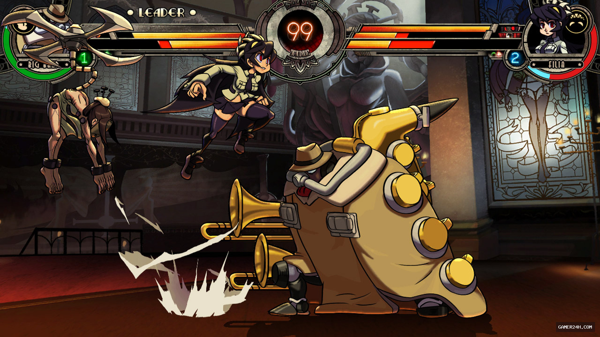 Skullgirls: Encore – Big Band Screenshot 1