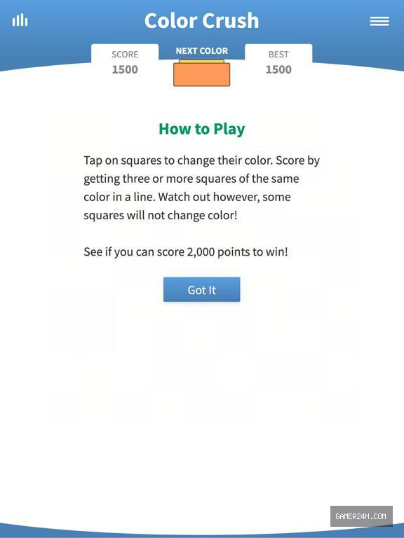 Color Crush · Matching Game Screenshot 3