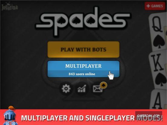 Spades – Classic Card Game Screenshot 2