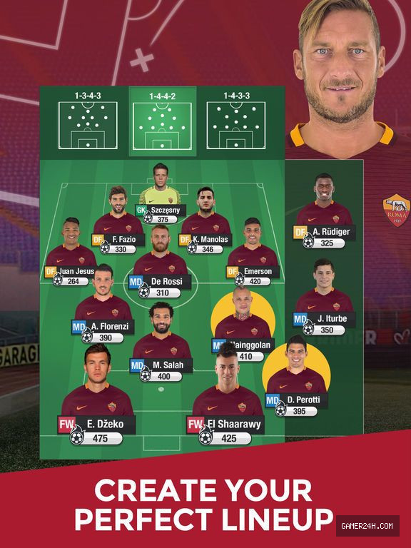 AS Roma Fantasy Manager 2017 – your football club - Game Overview & History