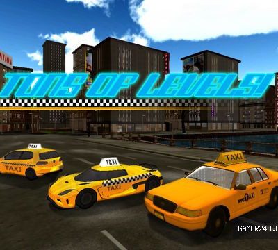 3D Taxi City Parking – Crazy Cab Traffic Driving Simulator Extreme: Free Car Racing Game