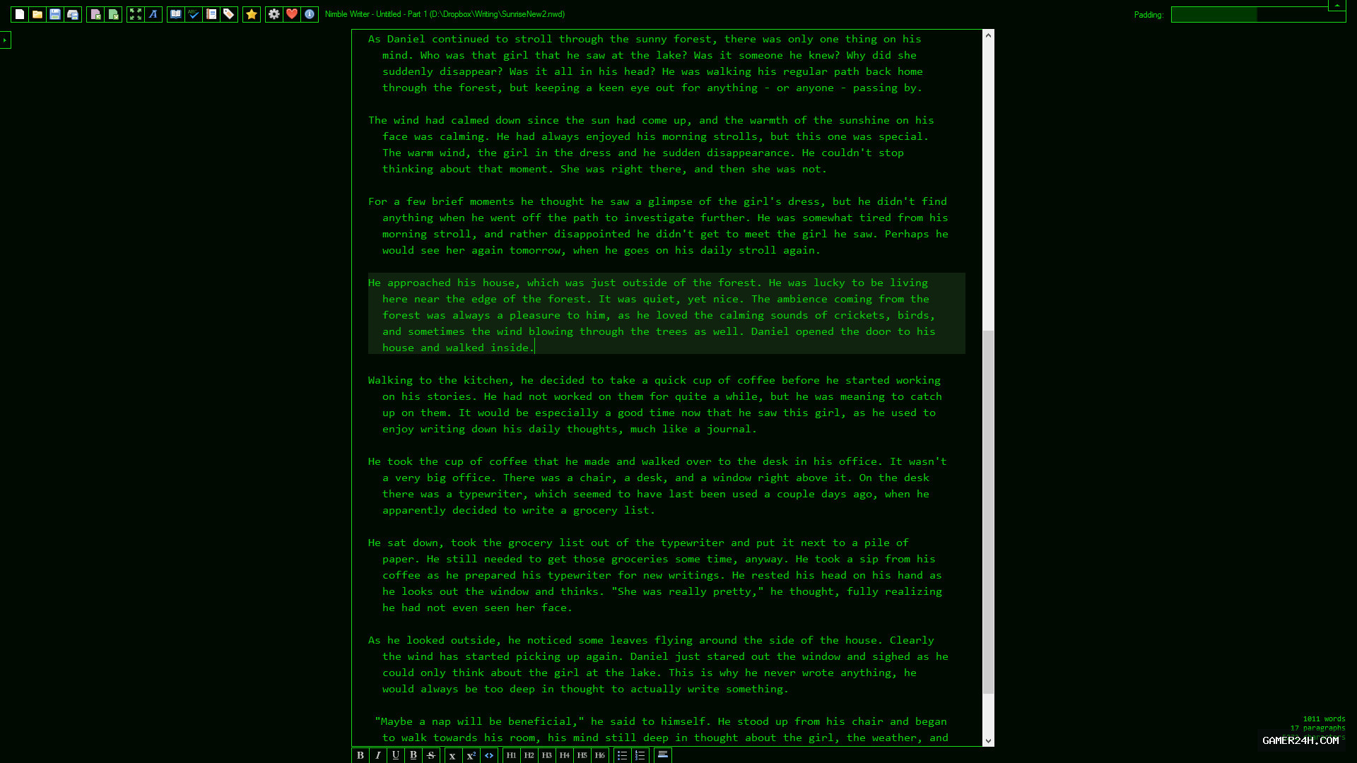 Nimble Writer Screenshot 6