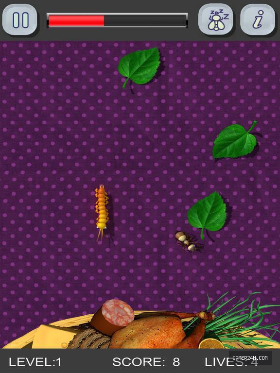 Picnic Bugs. Crush them! Screenshot 2