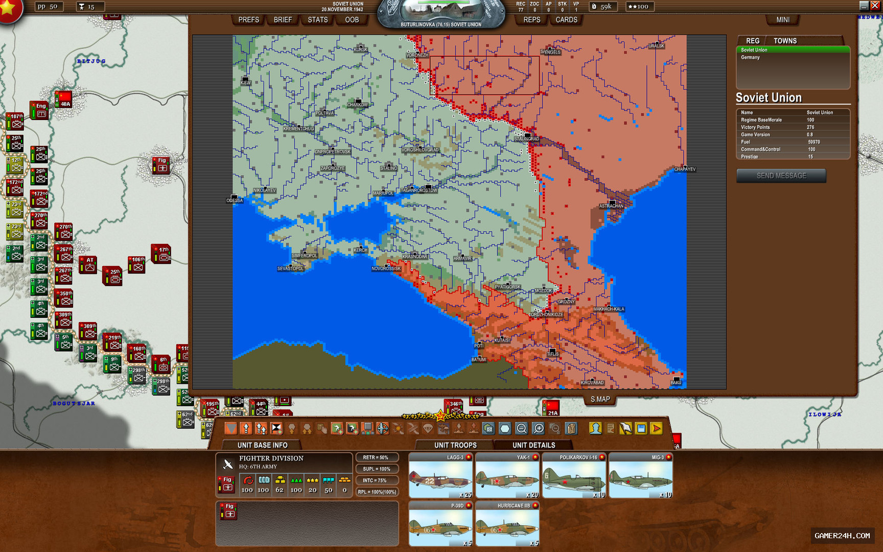Decisive Campaigns: Case Blue Screenshot 5