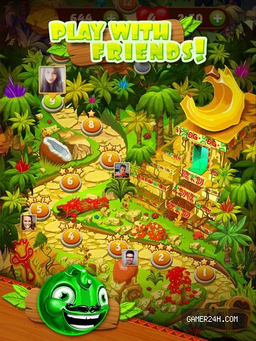 Jungle Jam – Juicy Fruit Match-3 Game Screenshot 4